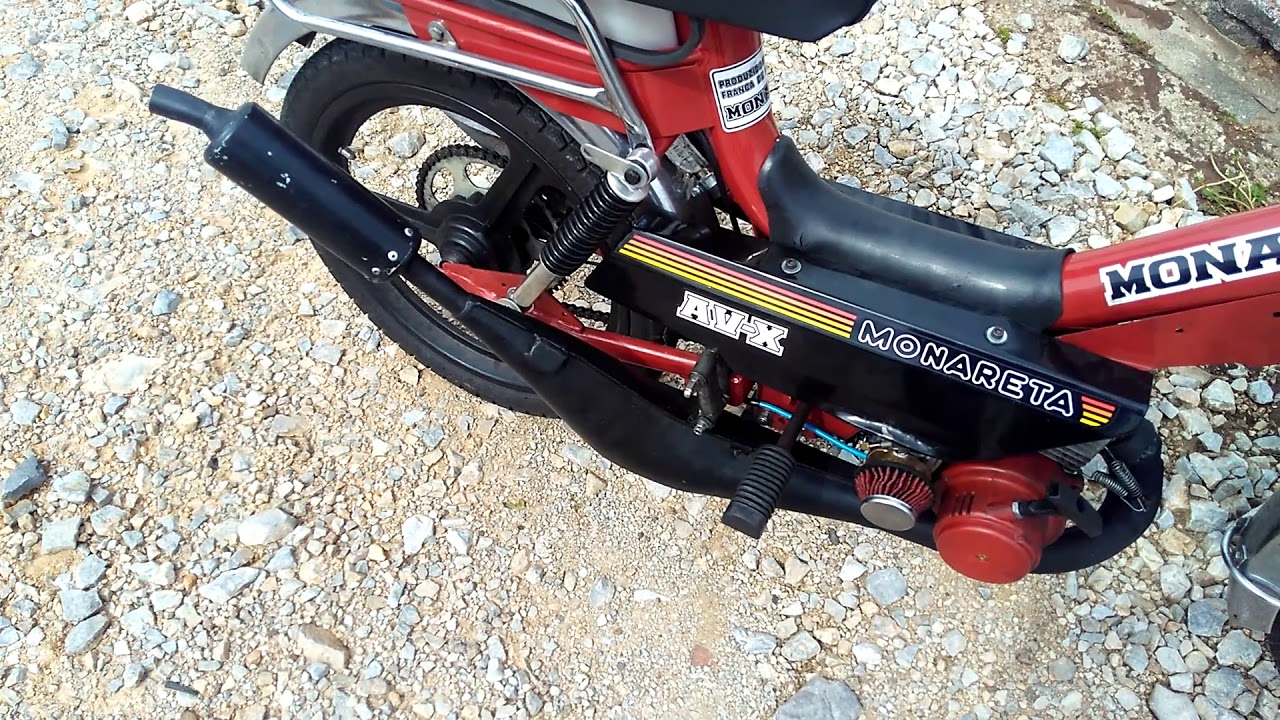 Mobilete Monark com Wacs de RD