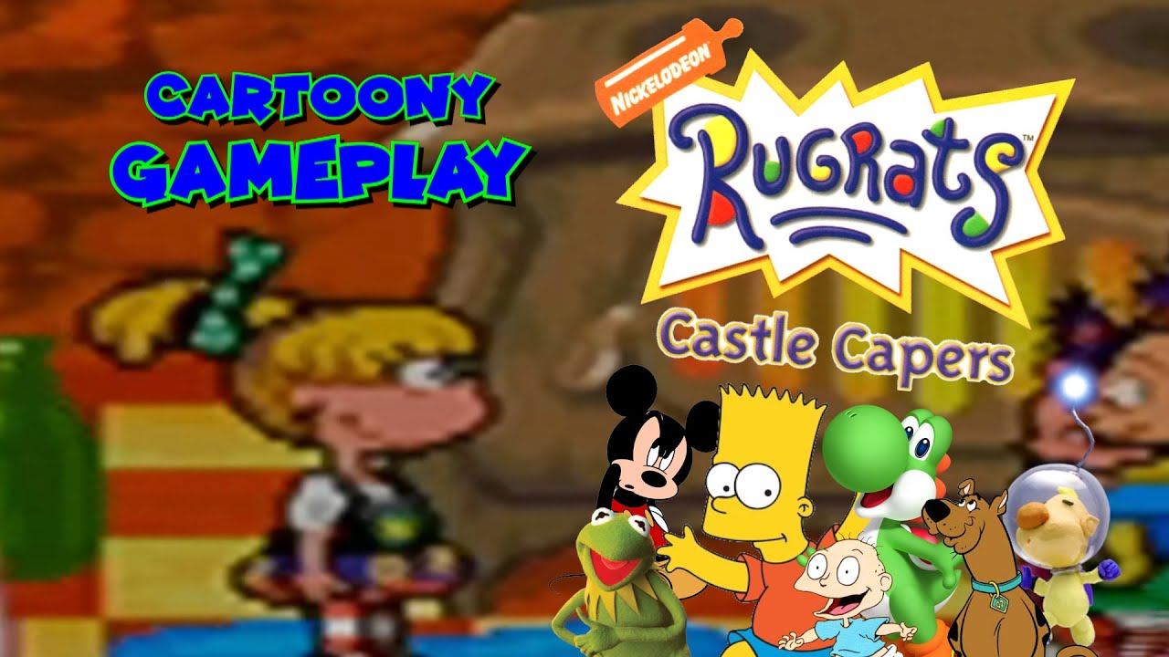 Cartoony Gameplay: Rugrats Castle Capers PART 1