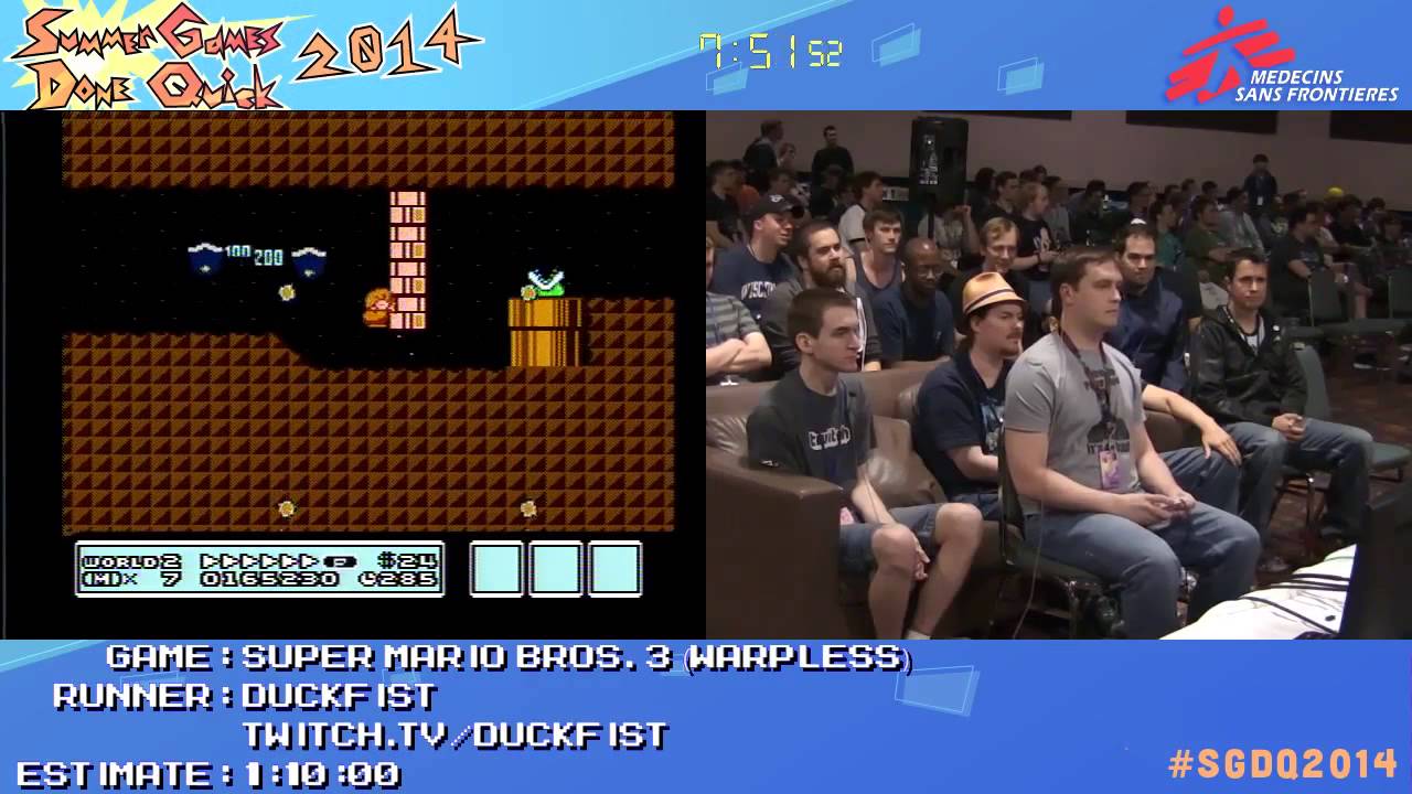 SGDQ 2014  - Super Mario Bros 3