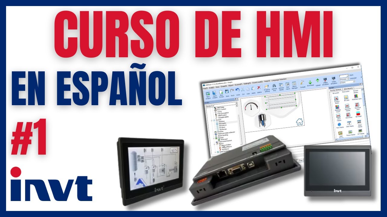 ¿Qué es una PANTALLA HMI? EN ESPAÑOL 2025