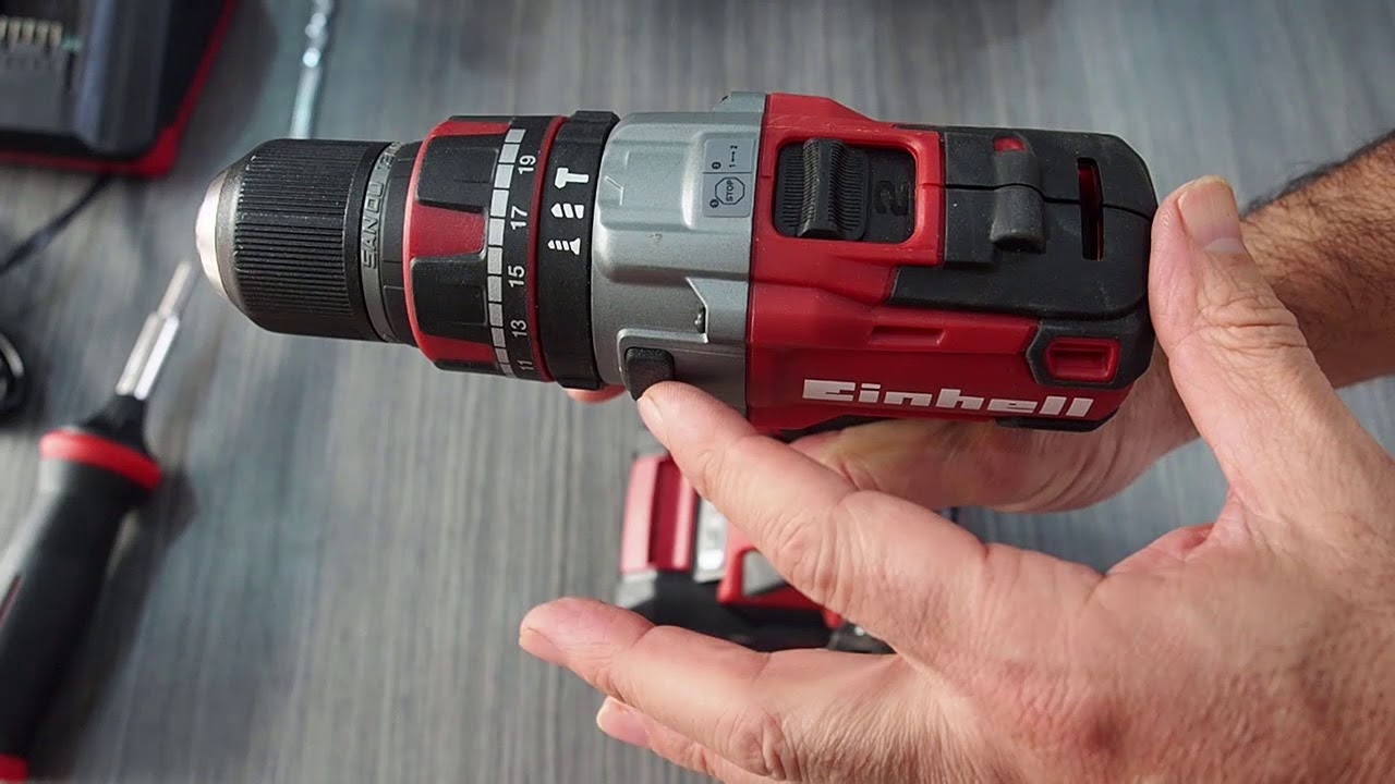 Einhell Expert TE-CD 18 Li-i BL -Taladro percutor sin escobillas y sin cable