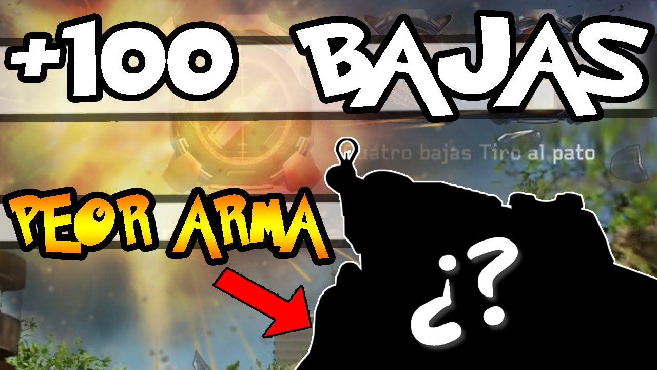 Mas 100 BAJAS con una de  las PEORES ARMAS de Black ops 3 !