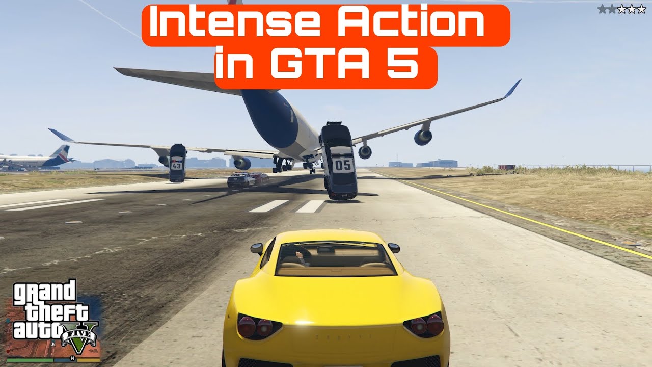 Intense actions in gta 5 || Mokib_Gaming || 