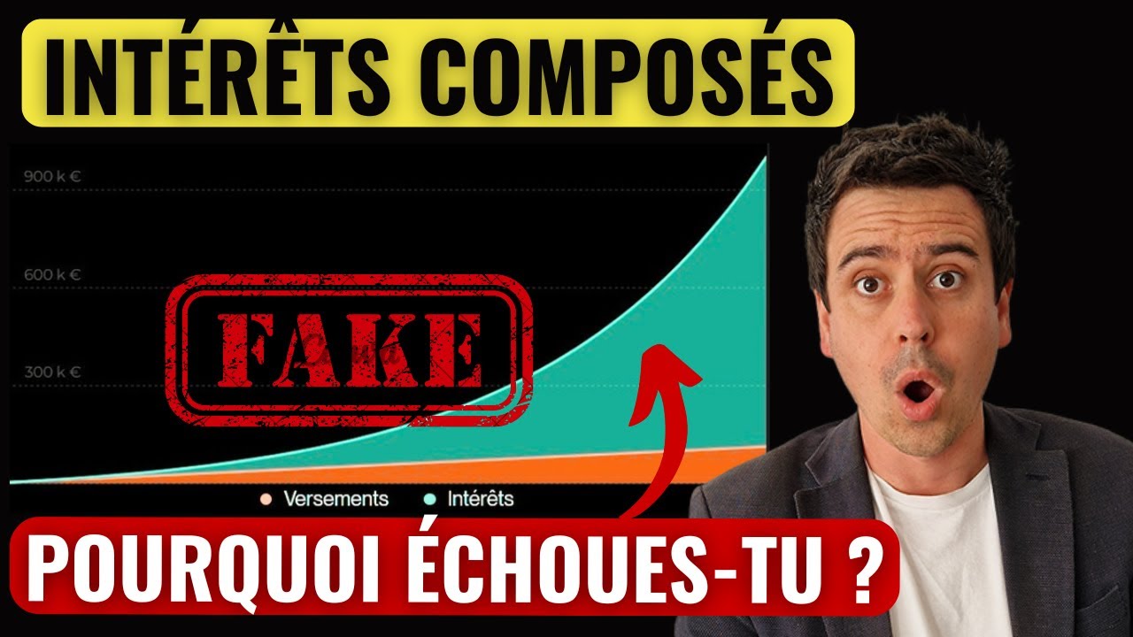 Intérêts composés : MENSONGE à 1 million €