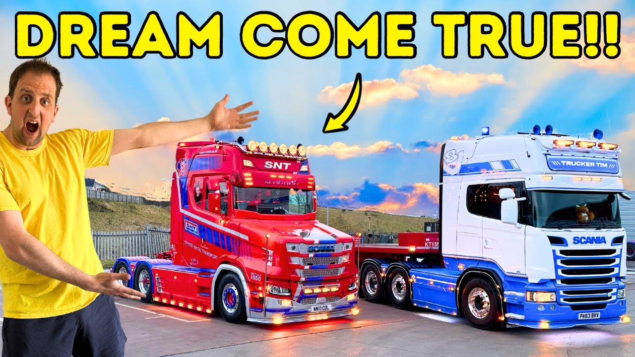 ЗА РУЛЕМ SCANIA T-CAB | ГРУЗОВИК МОЕЙ МЕЧТЫ | ЧАСТЬ 2 | #truckertim