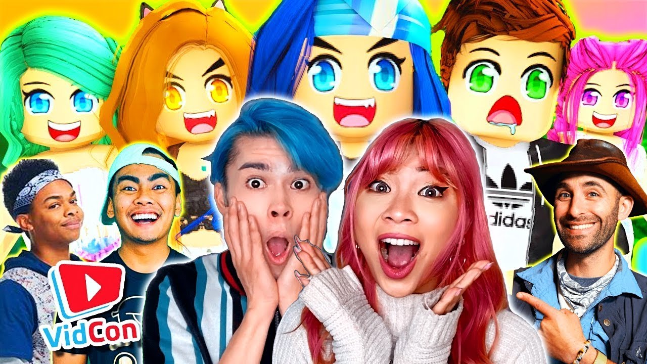 WE MET THE KREW *rainbow + sugar* VIDCON 2019!!