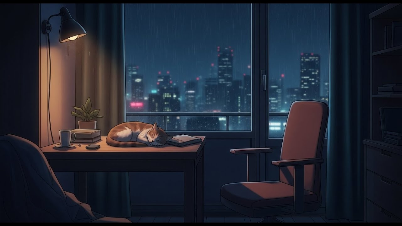 Sad Vibes | Lonely Lofi Beats at Night | Slow Music for Reflection