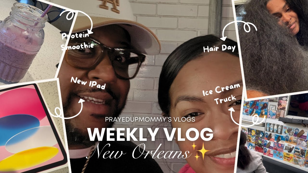Weekly Vlog: House of Blues in New Orleans | Clean With Me | Hair Day | New IPad | Random Things✨