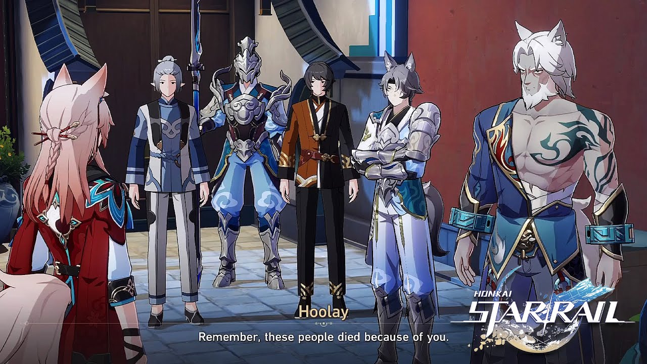 What happens if you ask for help as Jiaoqiu (red text) | Honkai Star Rail 2.5