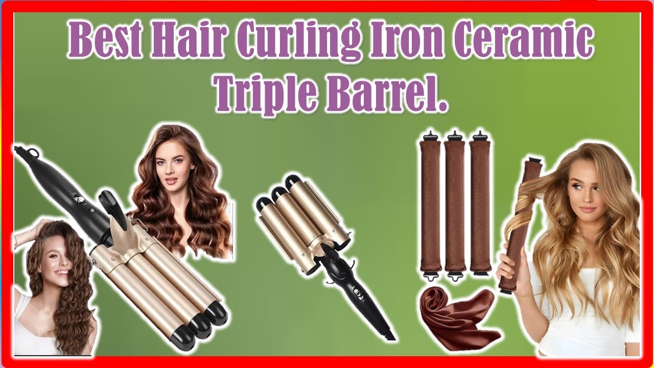 ✅Лучшая керамическая плойка с тремя стержнями | Топ-5 лучших керамических плоек с тремя стержнями.
