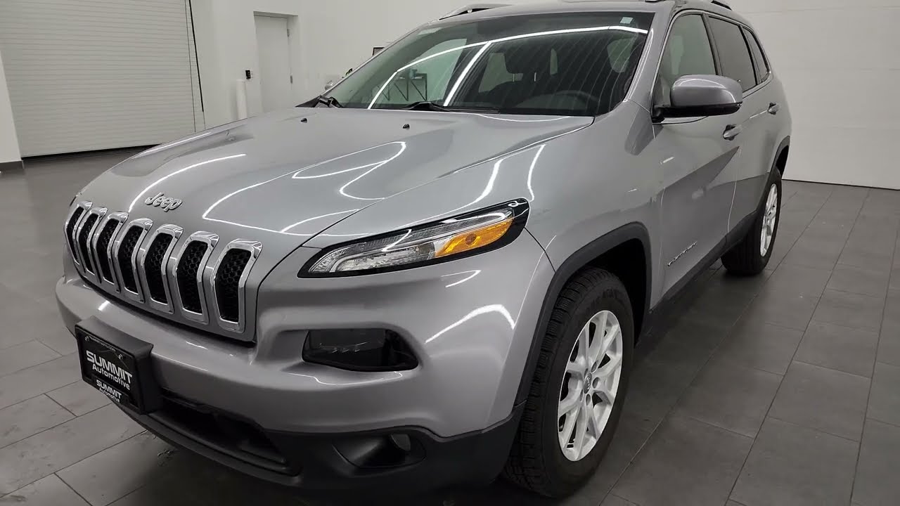 2017 JEEP CHEROKEE LATITUDE 4X4 COLD WEATHER V6 4K WALKAROUND 23J215A SOLD!