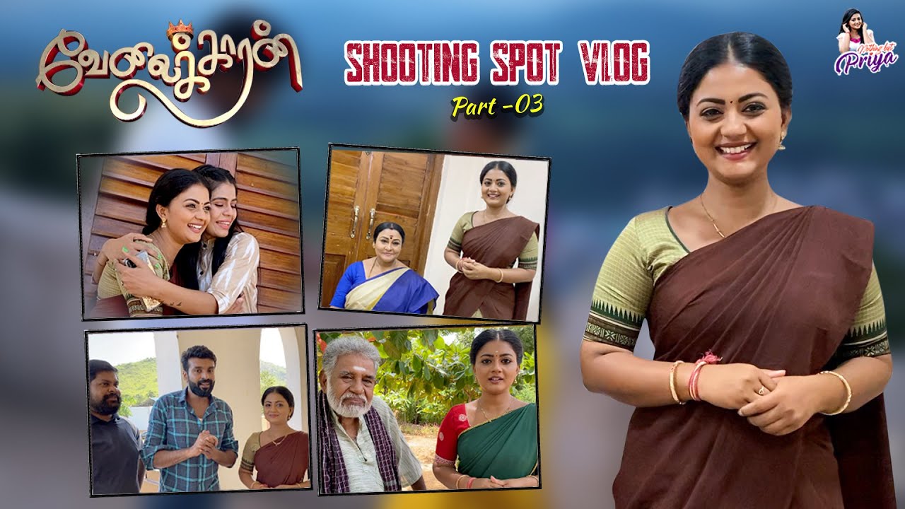 Velaikkaran Shooting Vlog Part  3 | Nothing But Priya