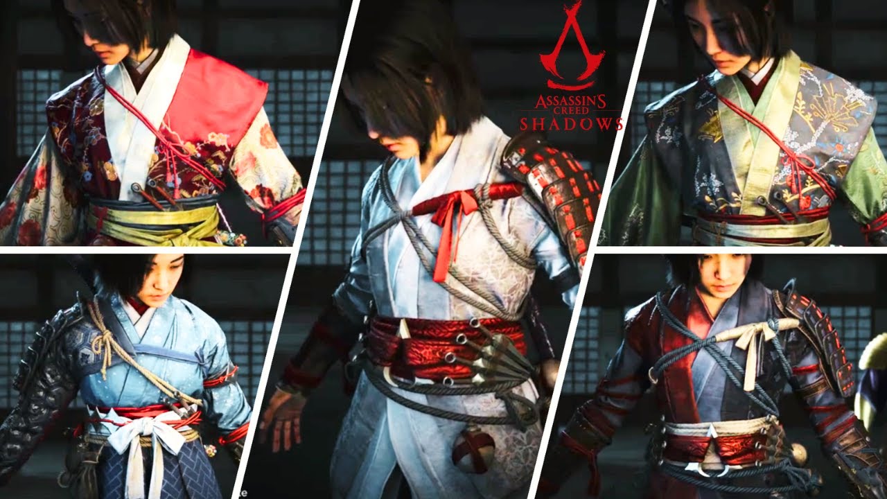 ALL Naoe Outfits After 100 Hours & 100%