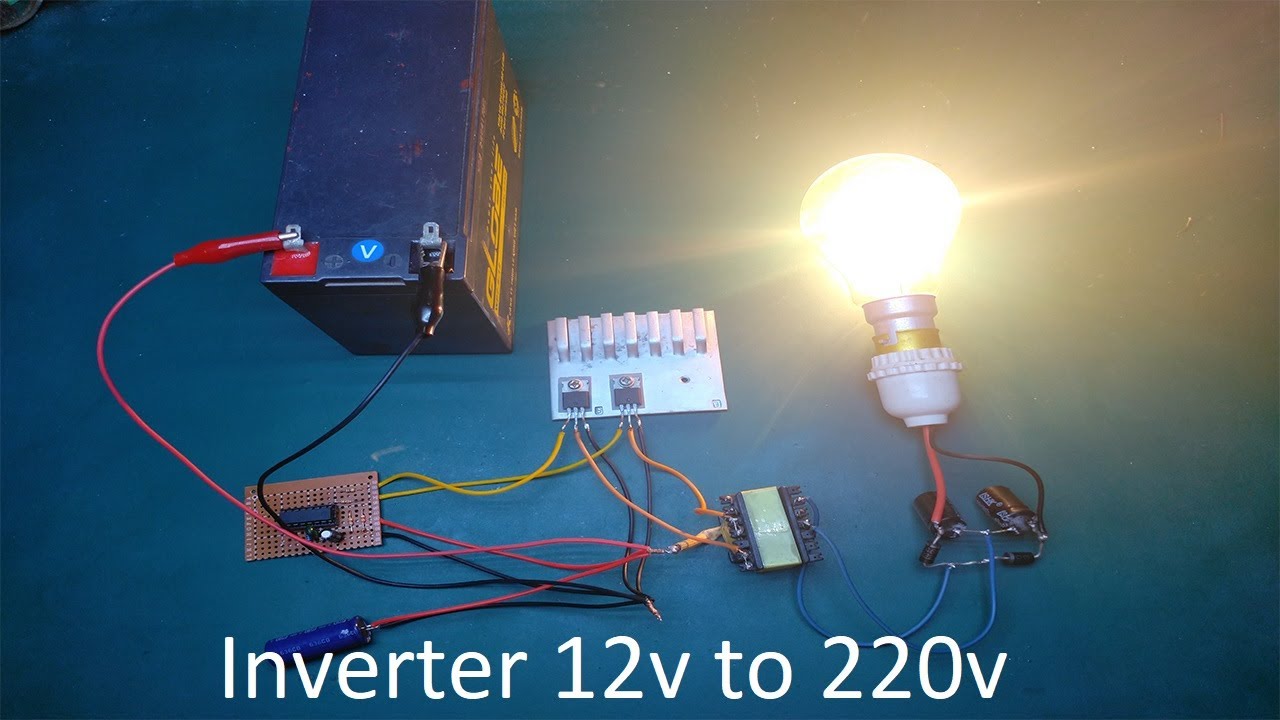 How to make inverter 12v to 220v from old computer power supply | TL494 KA7500