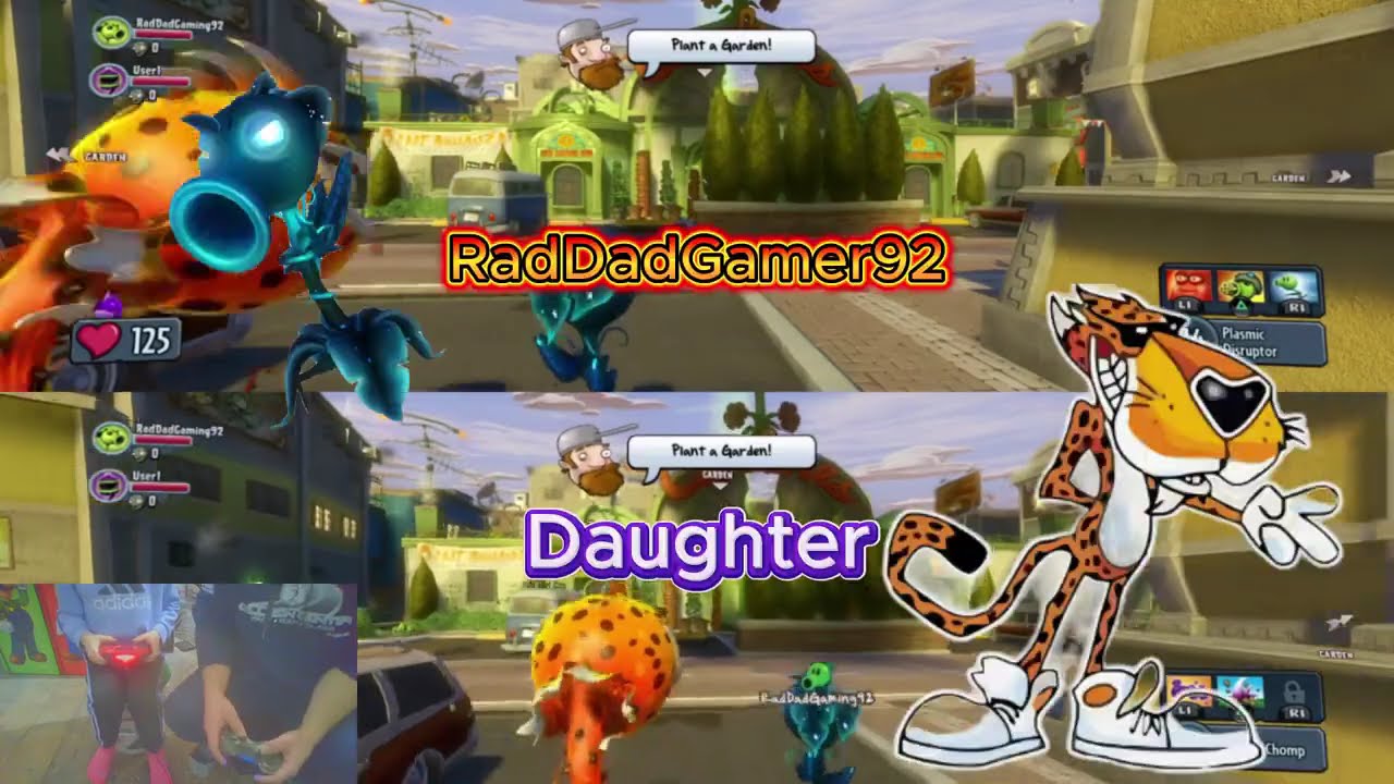Can a 7-Year-Old Survive 10 Waves? PvZ Garden Warfare (Baron Von Bats Boss Battle!)
