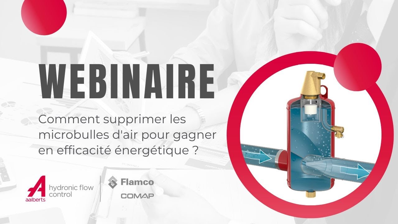 Webinaire : Comment supprimer les microbulles d'air emprisonnées dans le flux