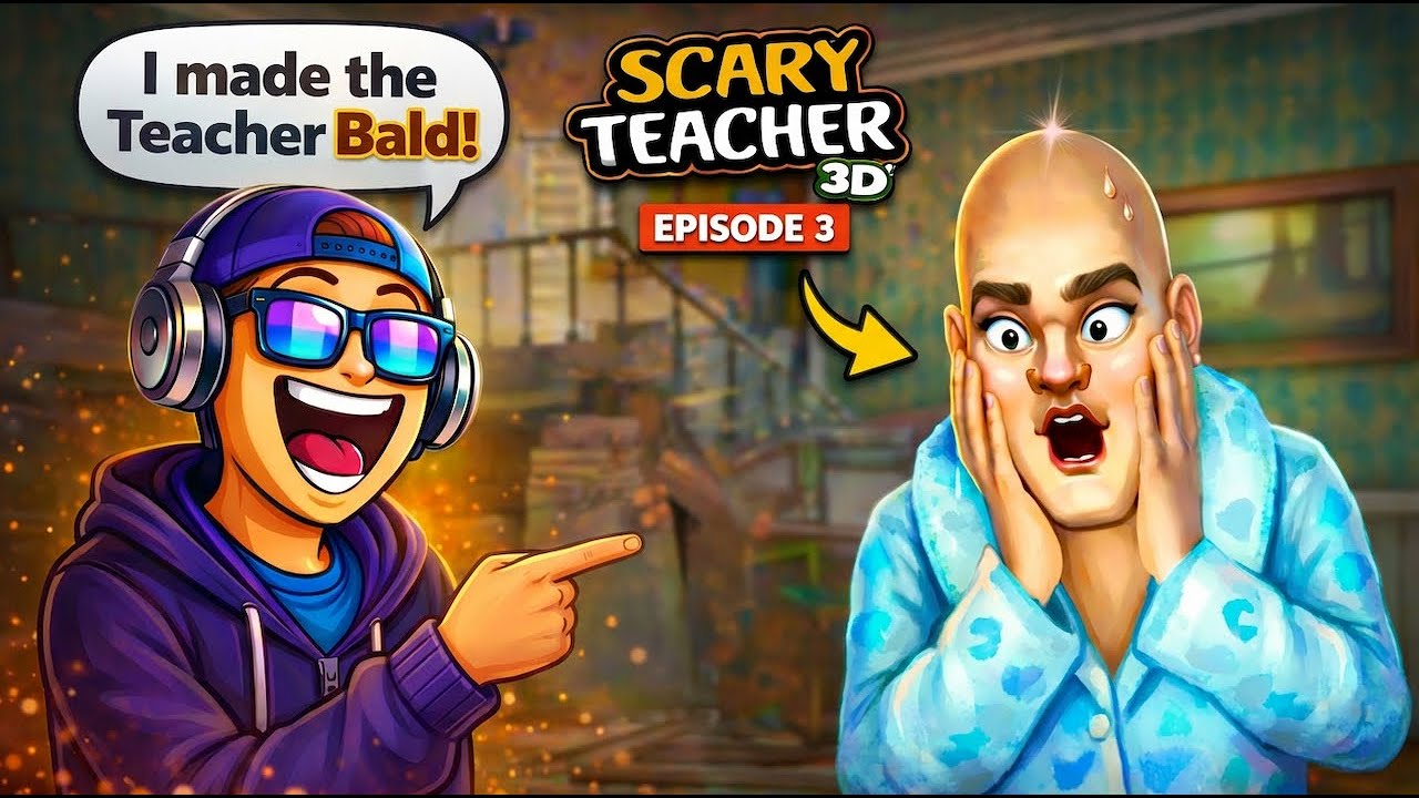 Frame Perfect Pranks the Teacher by Making her go BALD! (ep 3)