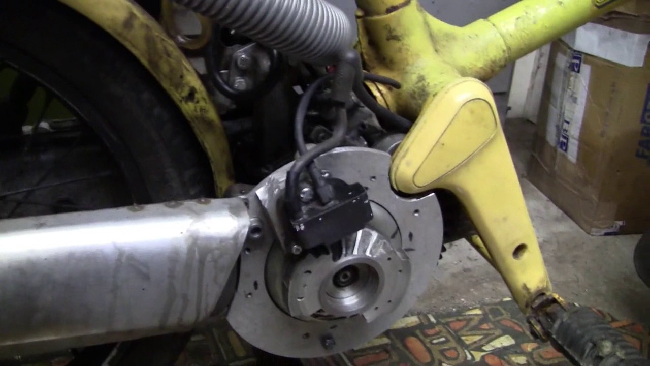 Honda NC50 express electronic magneto conversion