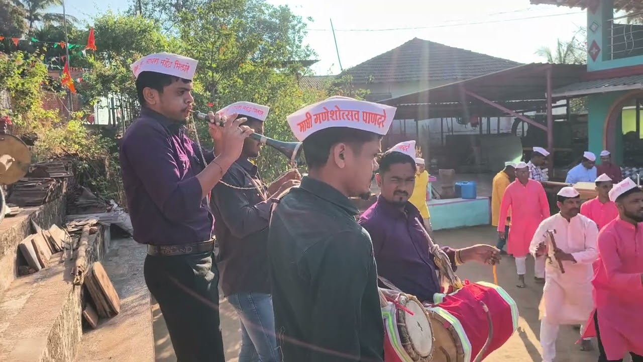 पाणदरे गावची गणेश जयंती....♥️😍🥰🕺✨🕺