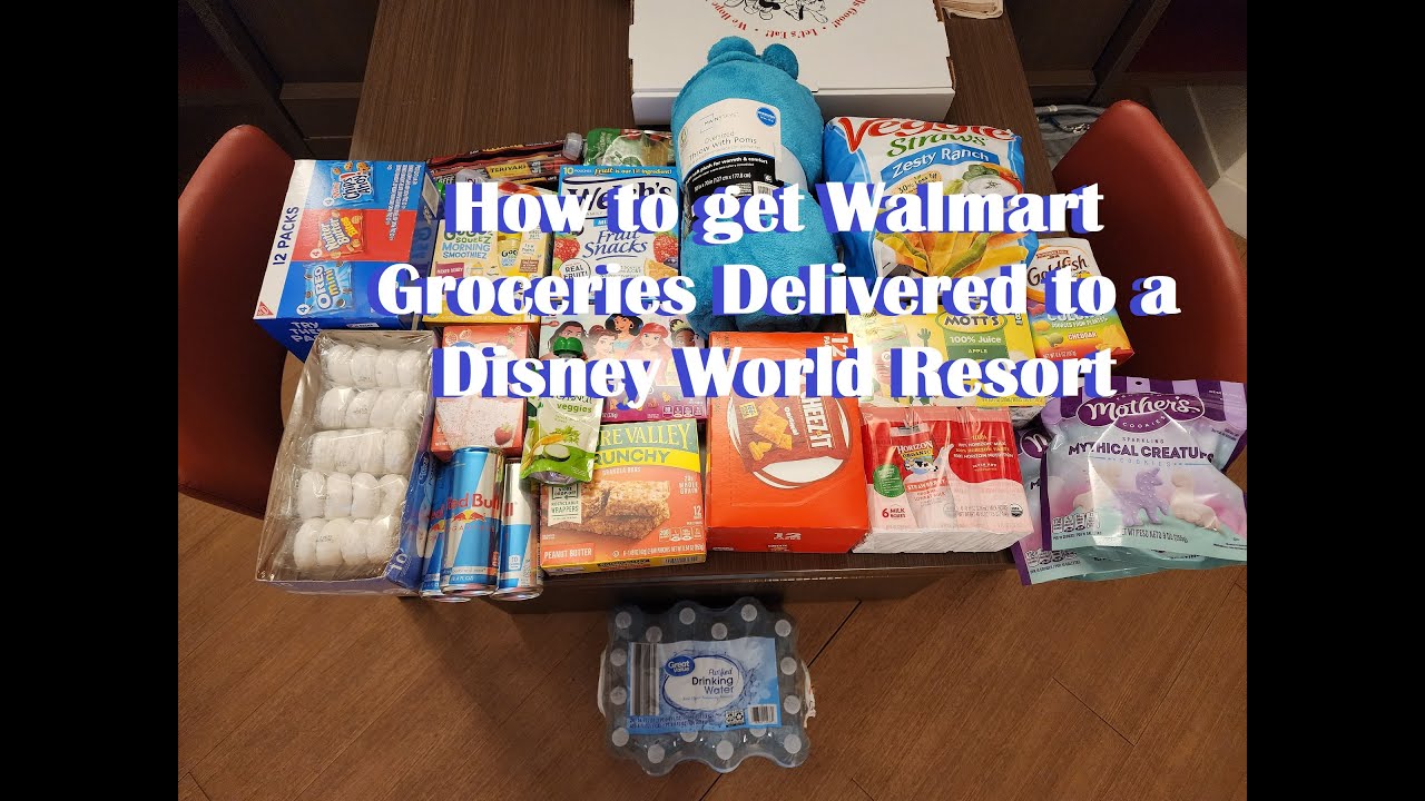 Как заказать доставку продуктов из Walmart в отеле Walt Disney World Resort | All Star Movies 2023