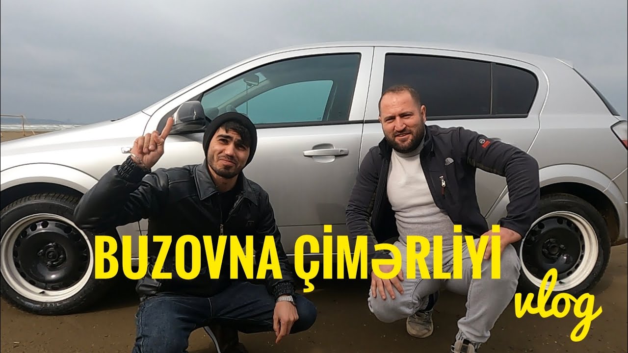 Buzovna Çimərliyi vloq/Qışda Dənizə getdik