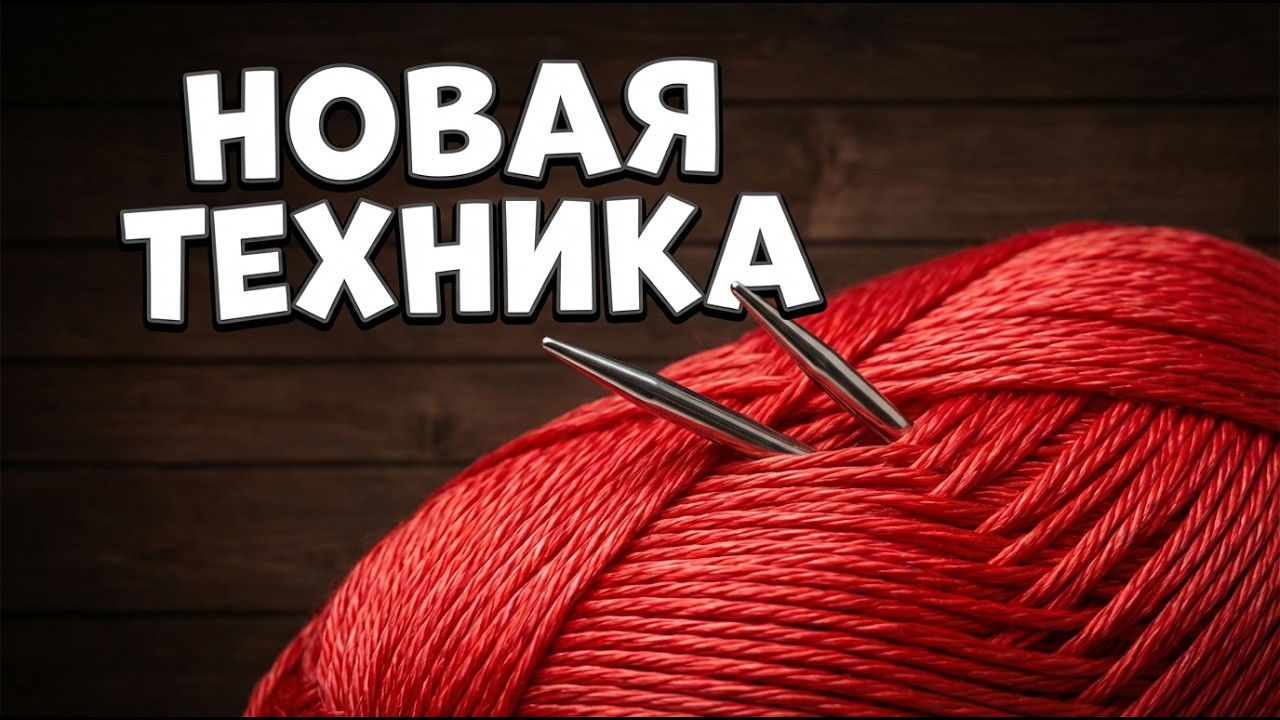 ЕЩЁ НИ ОДНА ВЯЗАЛЬЩИЦА ТАК НЕ ДЕЛАЛА! 💫