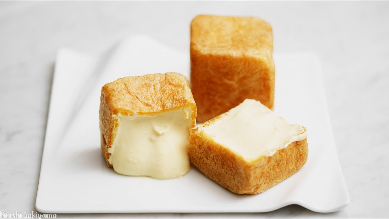 キューブシュークリームの作り方 │ Cube Cream Puffs