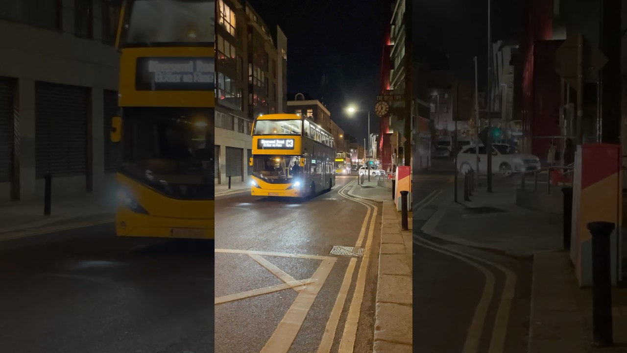 Dublin Bus PA248 & EV95 on routes C3 & 54A | Townsend Street | 6/2/2025