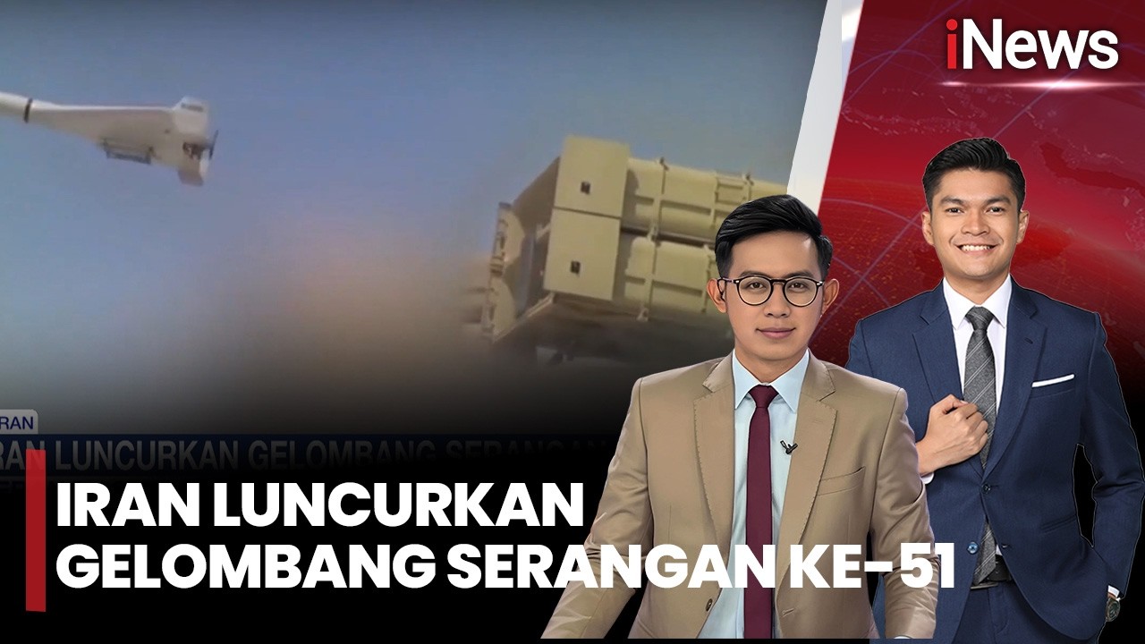 Iran Luncurkan Gelombang Serangan ke-51, Konflik AS vs Iran Kian Meluas | iNews Pagi (16/3)