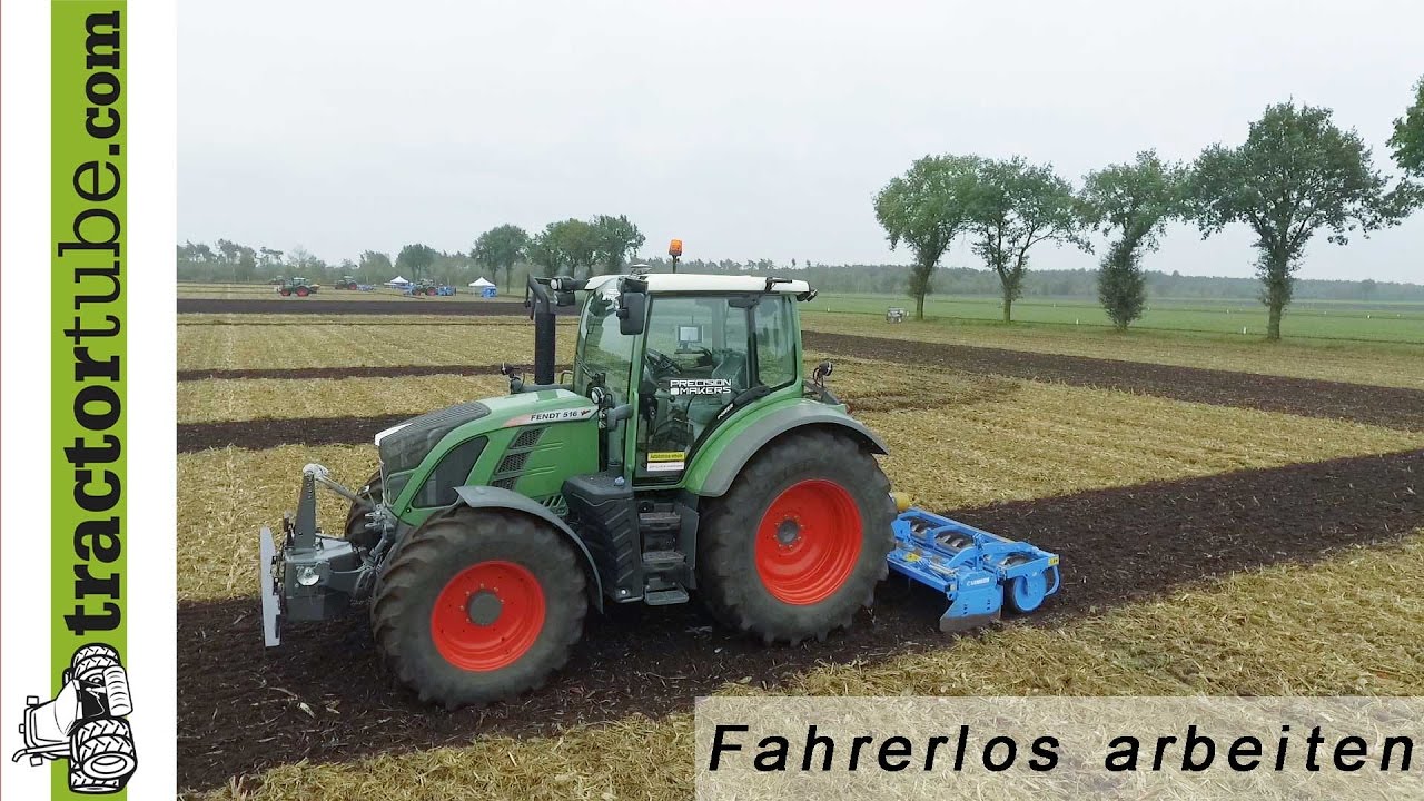 Fahrerlos den Acker bestellen - autonomer Fendt 516 Vario im Einsatz