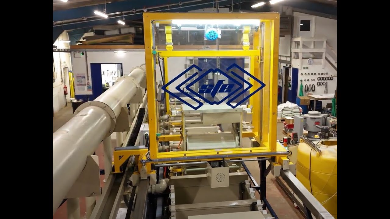 Automatic Drip Tray System for Electroplating Plants – Preventing Bath Contamination
