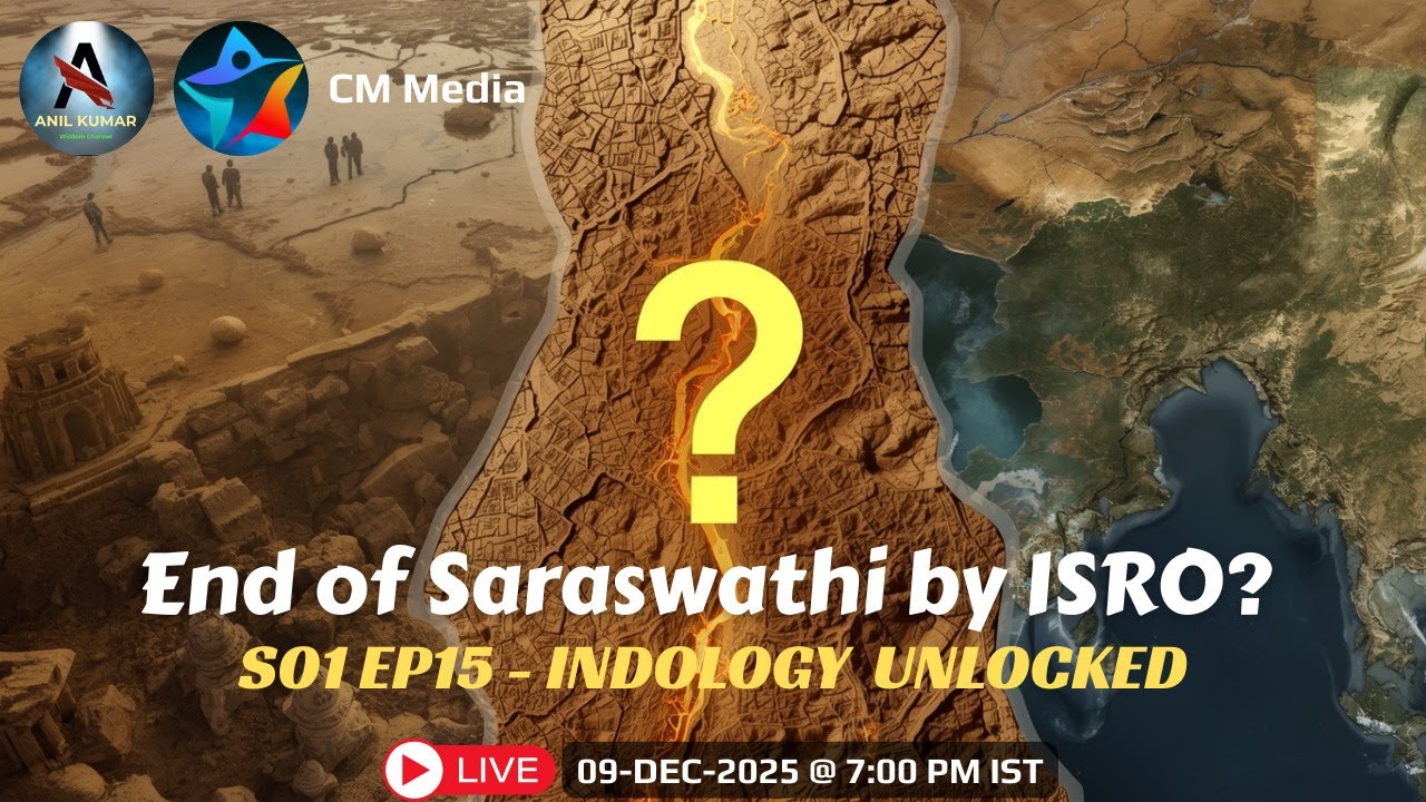 S01 EP15 l End of Saraswathi by ISRO? ఇస్రో సరస్వతిని అంతమొందించిందా?