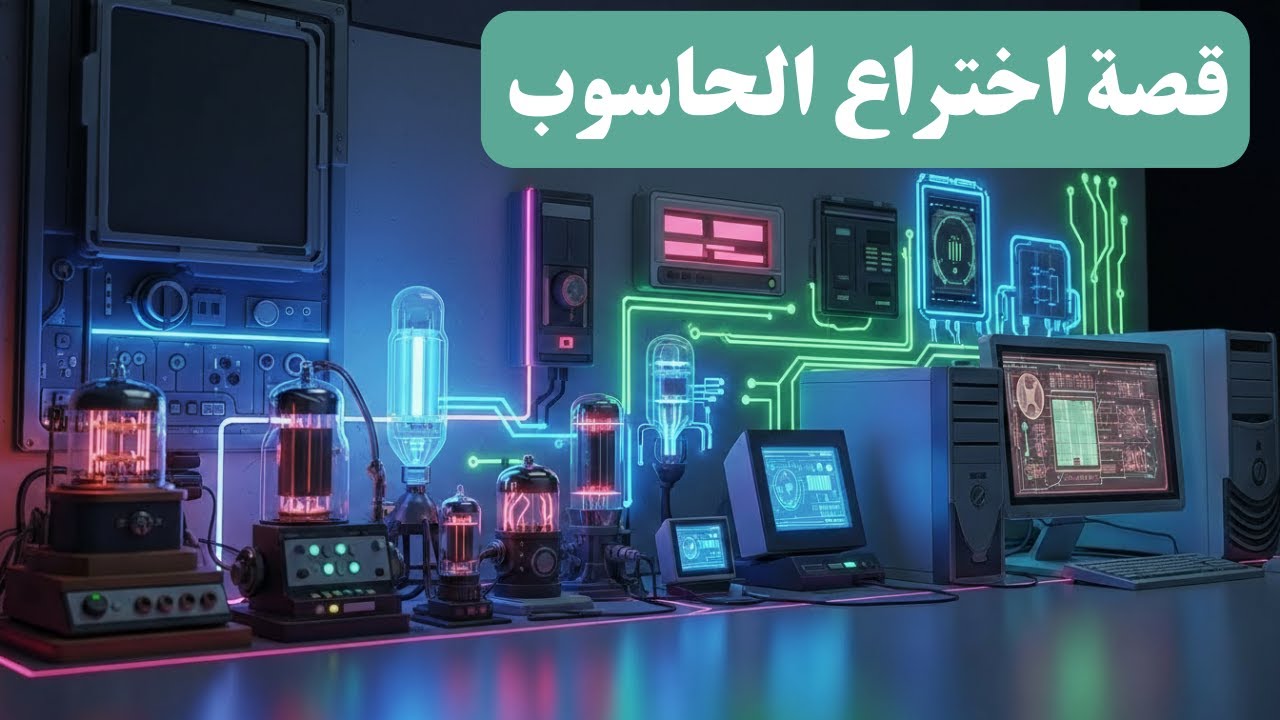 قصة اختراع الحاسوب 👨‍💻