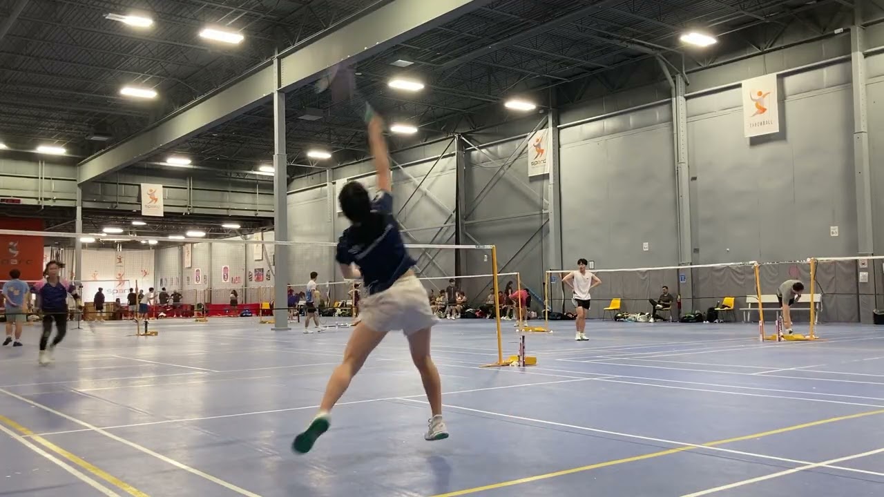 UofM Open fall 2025, WS Quarter Final. 21-14; 21-7