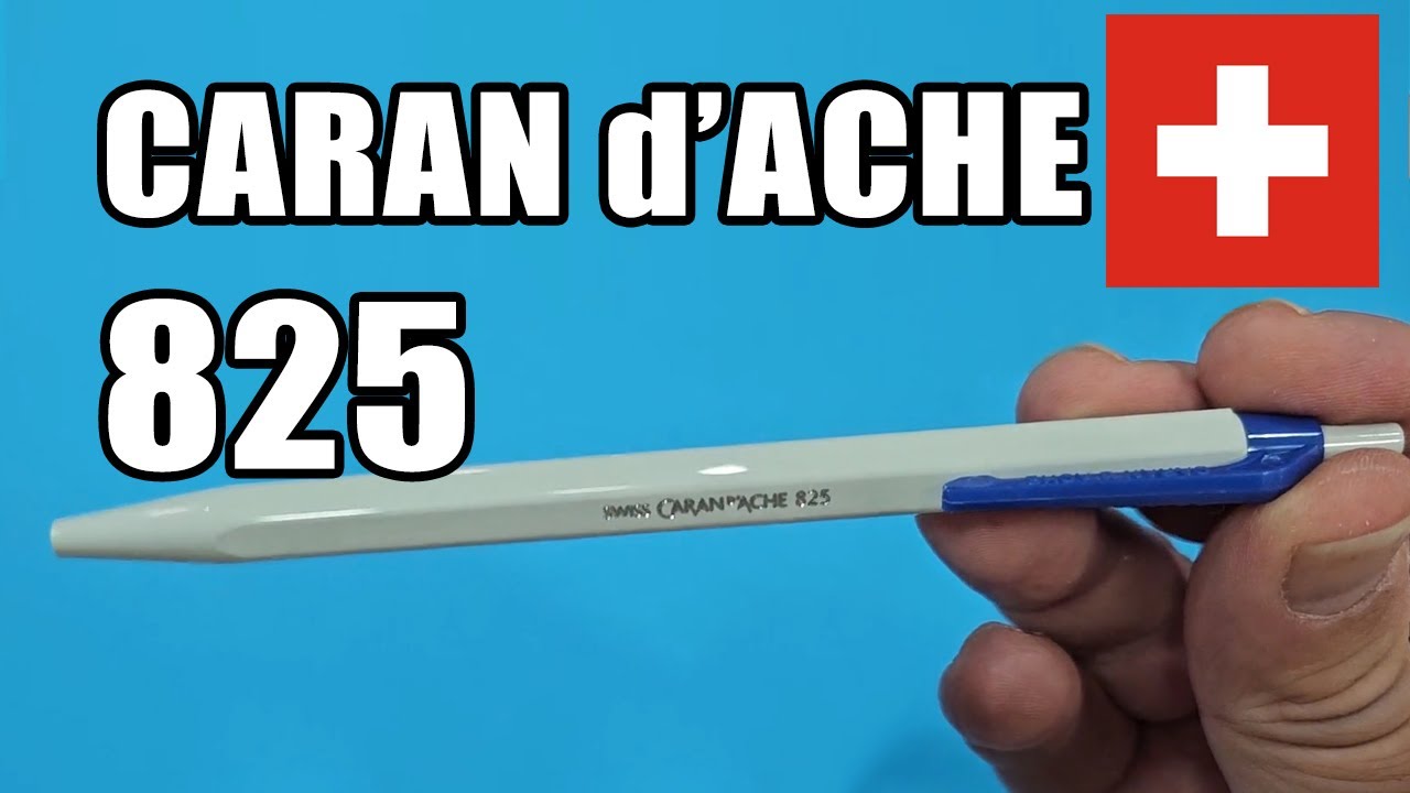 BOLÍGRAFO CARAN d'ACHE 825: FIABILIDAD SUIZA