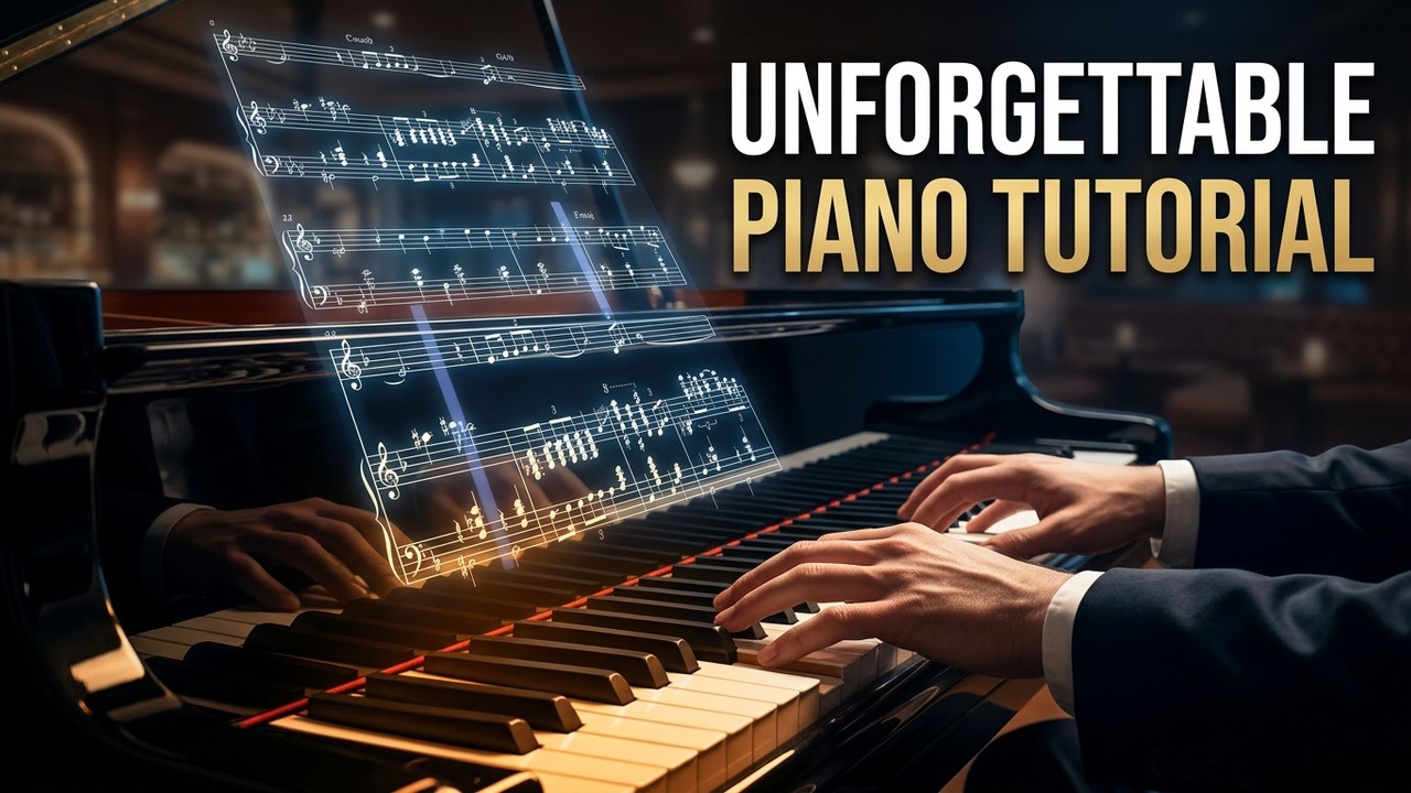 Unforgettable - Nat King Cole - 1951 - Piano en Voice