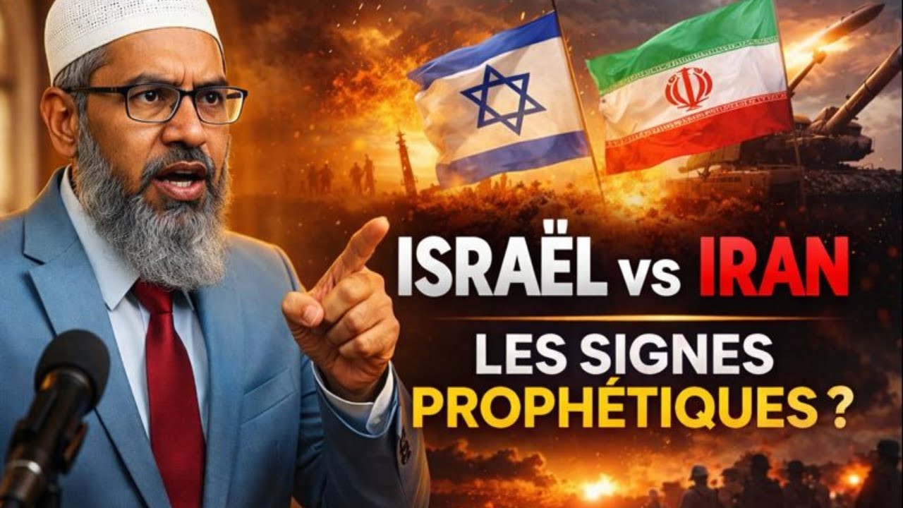Israël vs Iran : Dr Zakir naik Révèle les Signes Prophétiques derrière les conflits actuelles