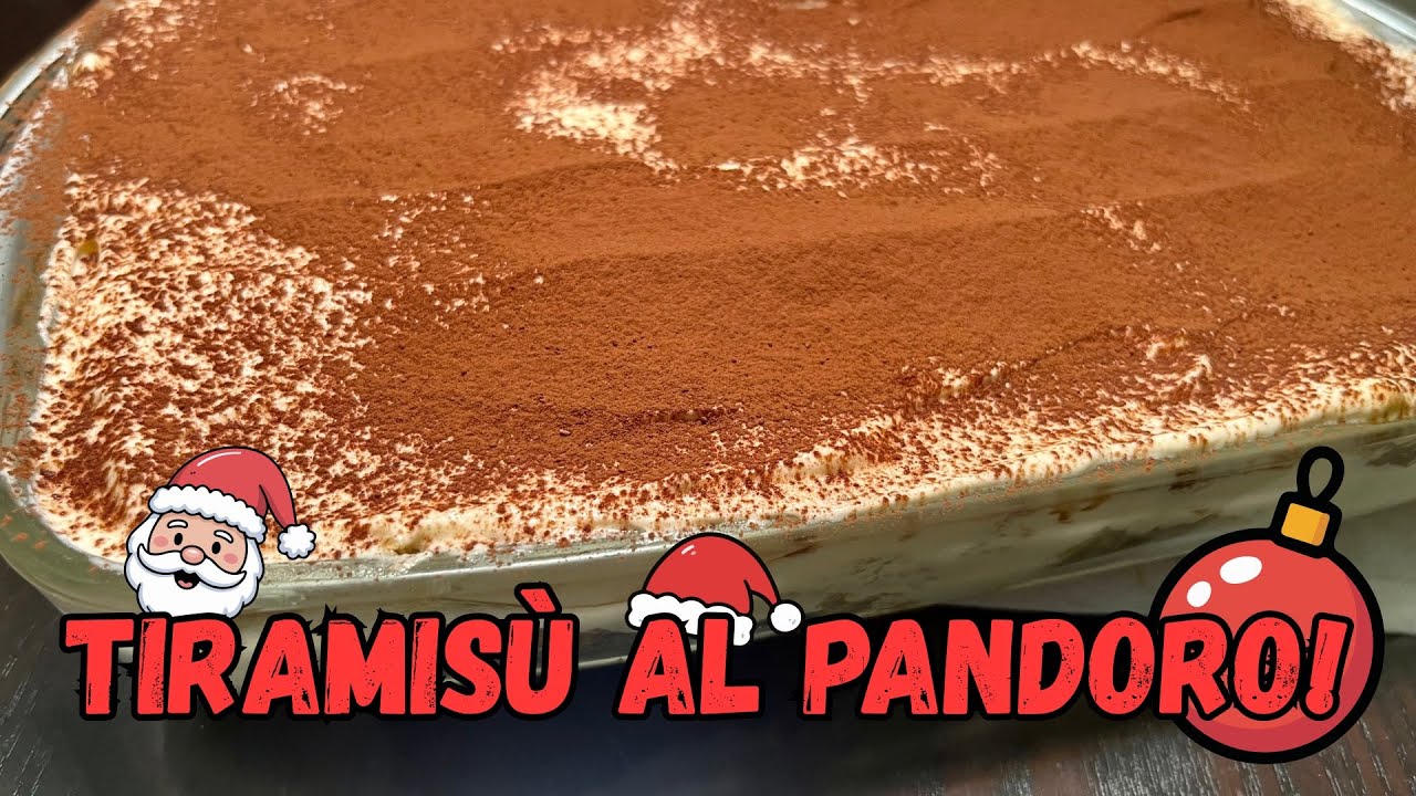 Il Tiramisù al Pandoro: il dolce di Natale più facile e cremoso 🎄