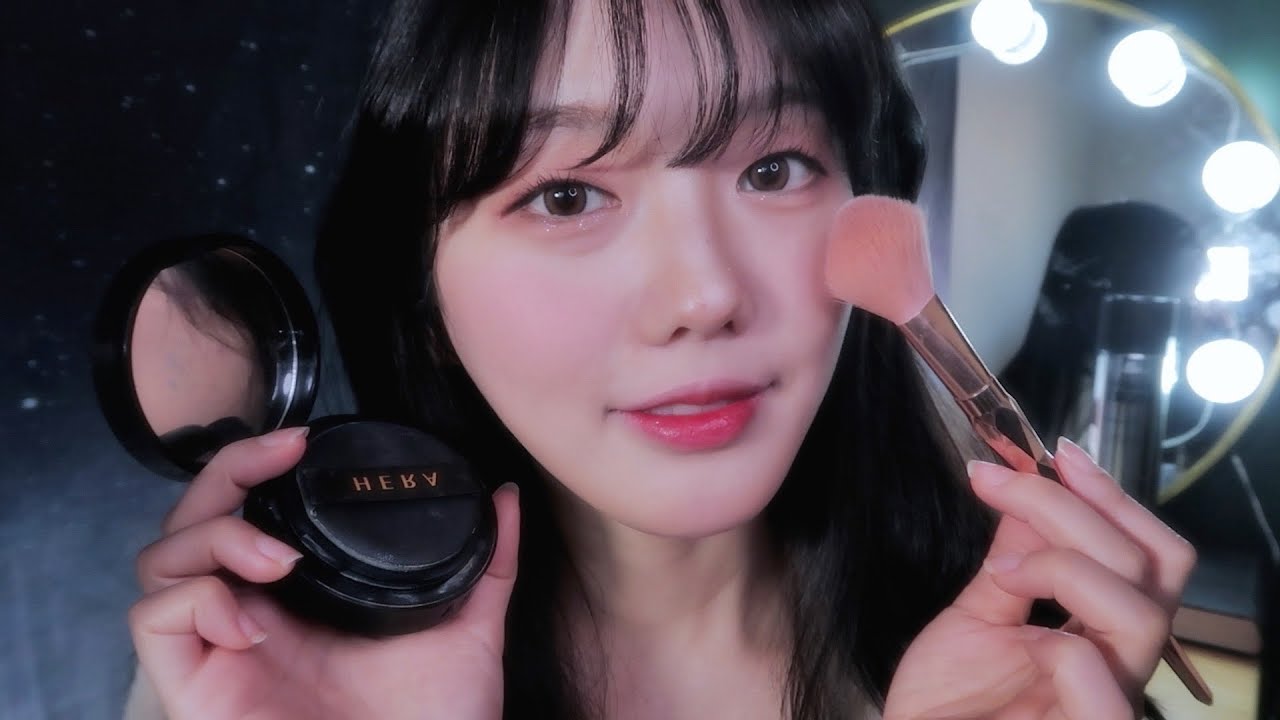 ASMR Japanese Doing My Makeup💄(Расслабляющий шепот и звуки рта)