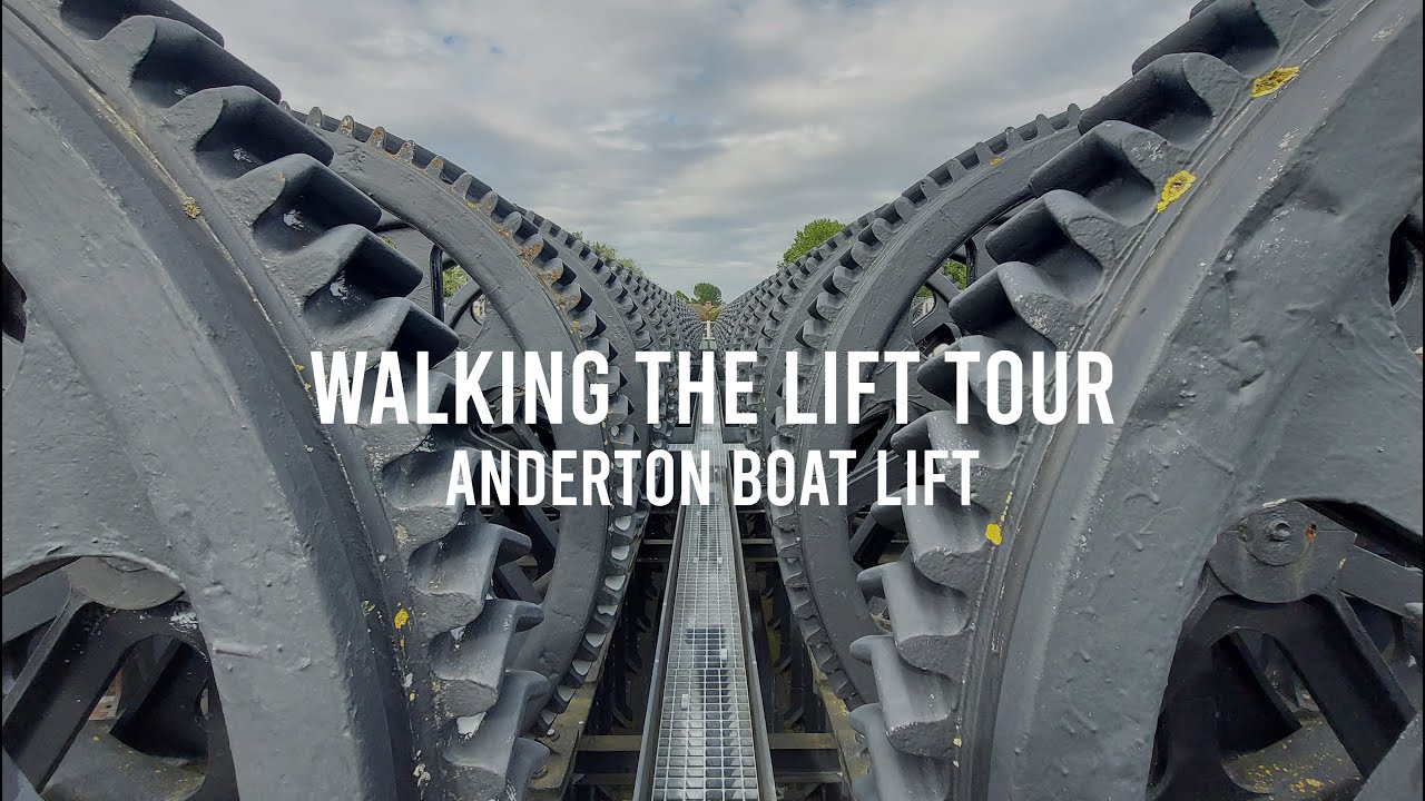 Walking the Lift Tour - Anderton Boat Lift