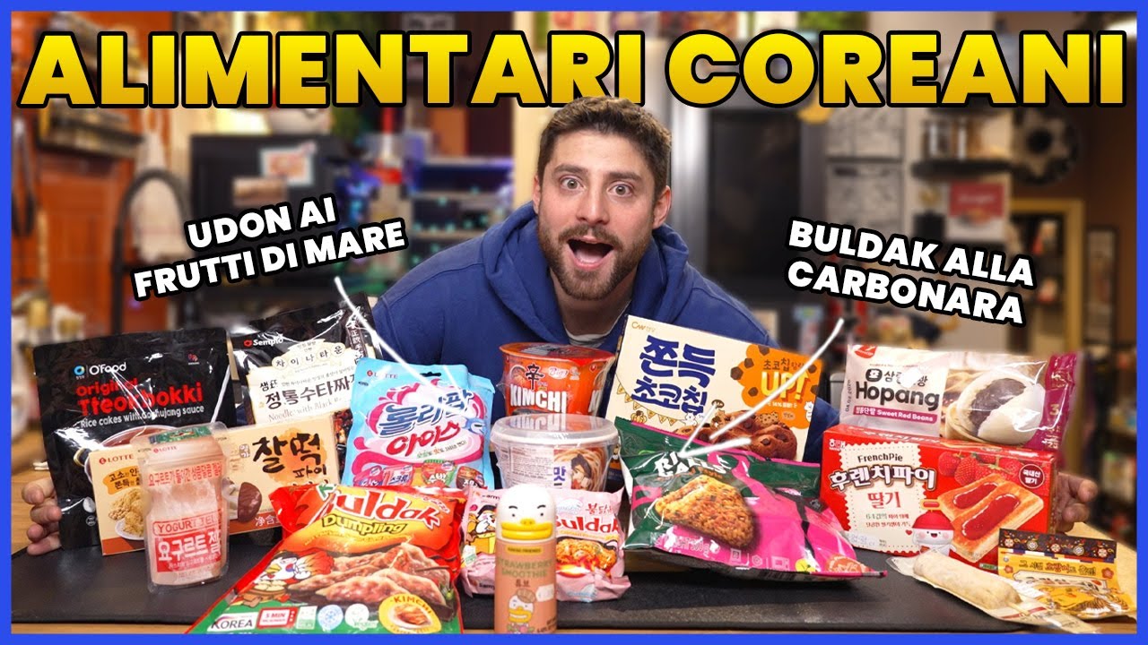 COSA VENDONO negli ALIMENTARI COREANI in ITALIA? | PRATTQUELLO