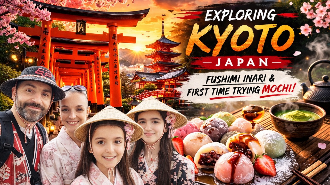 Kyoto Japan: Fushimi Inari Shrine & First Time Mochi