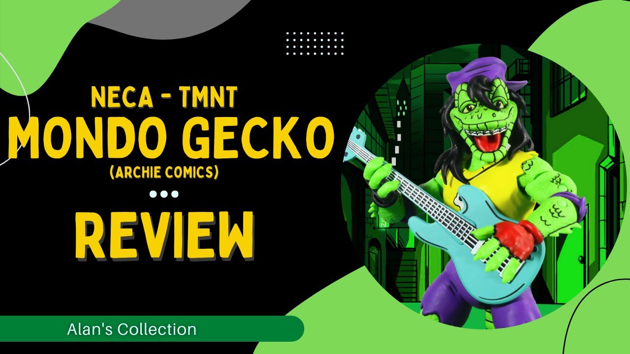 NECA TMNT Archie Comics Line - Mondo Gecko - REVIEW