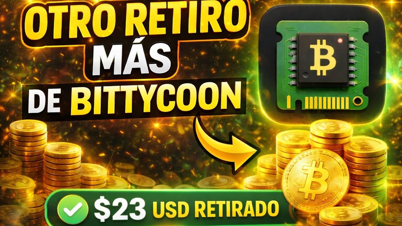 NUEVO RETIRO DE BITTYCOON #btc#dinero#criptomonedas#crypto#miner&iacute;abitcoin 