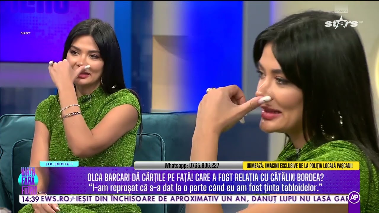 OLGA BARCARI, ADEVĂRUL DESPRE RELAȚIA CU CĂTĂLIN BORDEA!