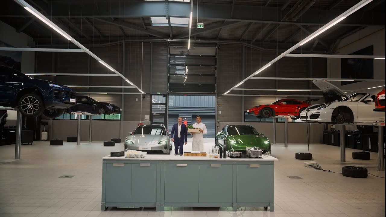 Porsche x Yannick Alléno - Défi à contre-courant