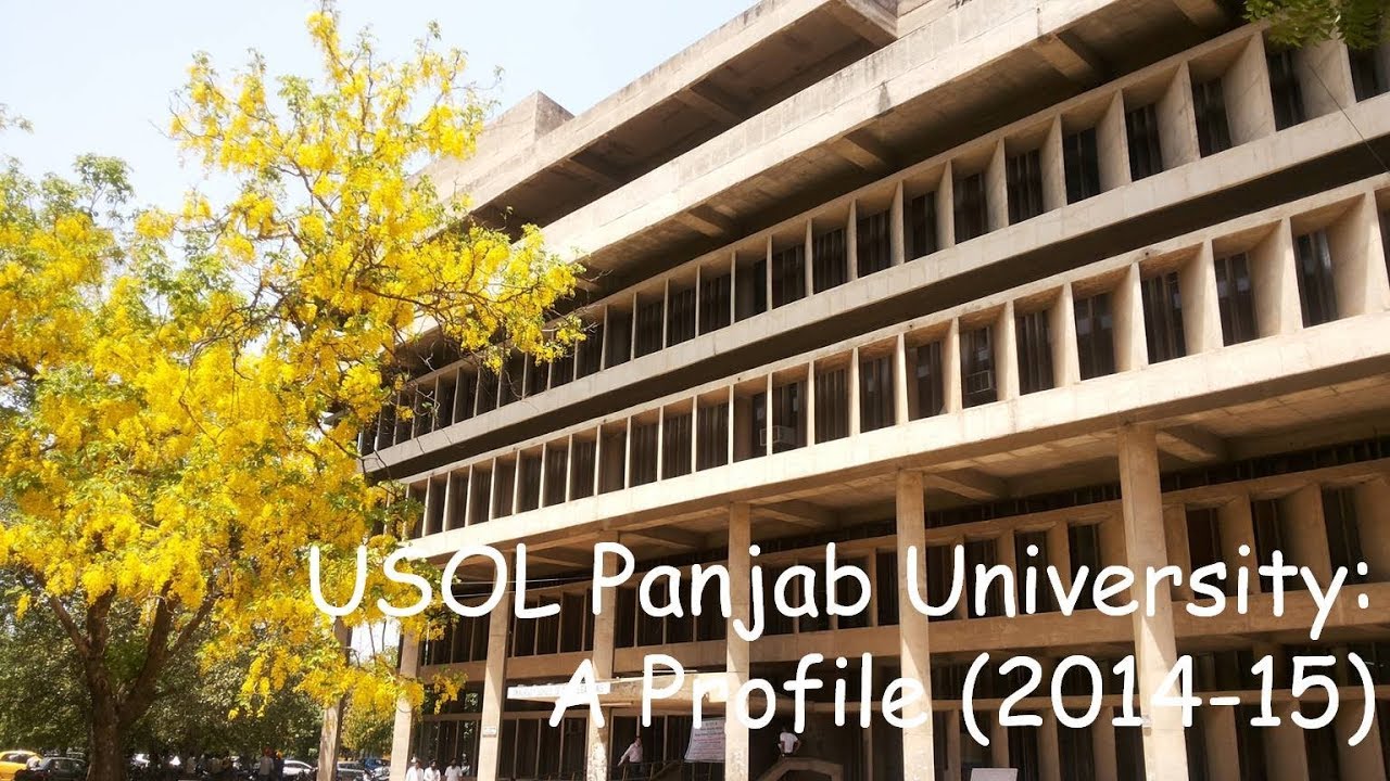 USOL Panjab University: A Profile (2014-15)