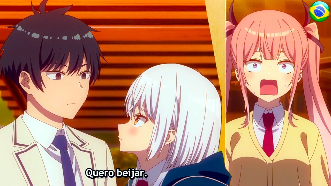 🇧🇷 YAMABUKI E IKO SE BEIJARAM 😳 A VERDADE FOI REVELADA E DECEPCIONOU! |  Mayonaka Heart Tune