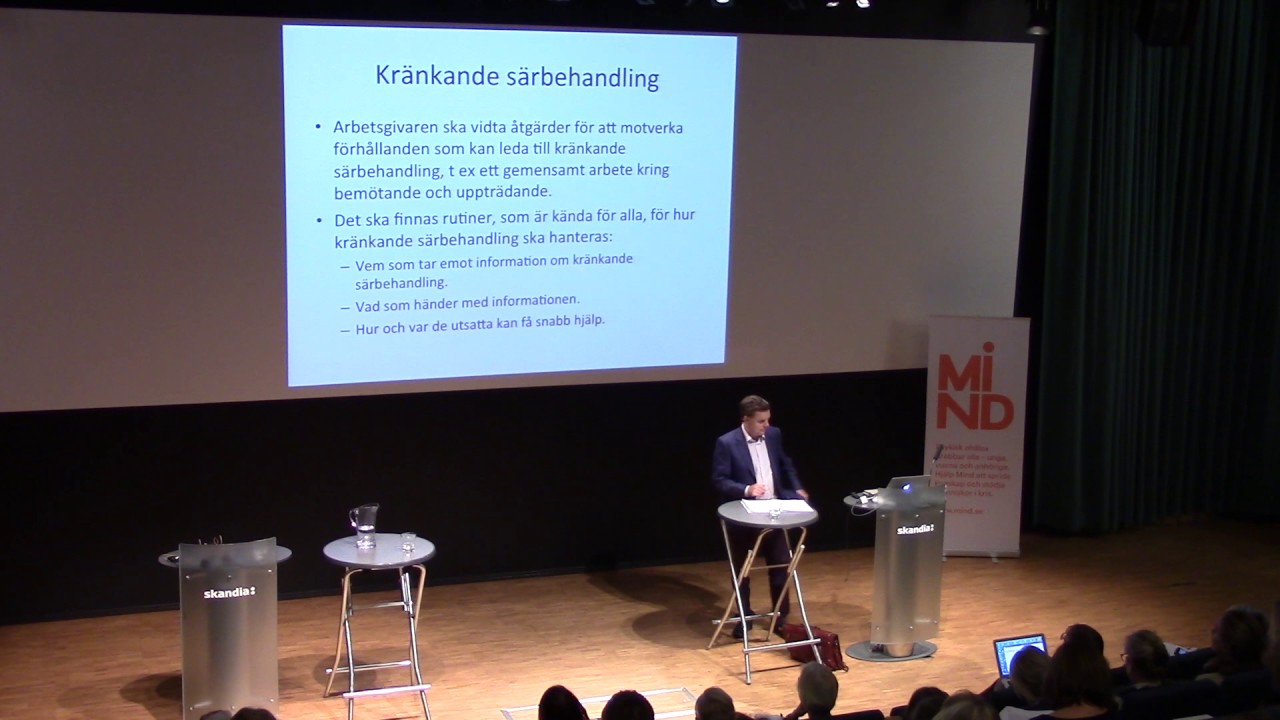Advokat Michael Fischbein om kränkande särbehandling och psykisk ohälsa i arbetslivet