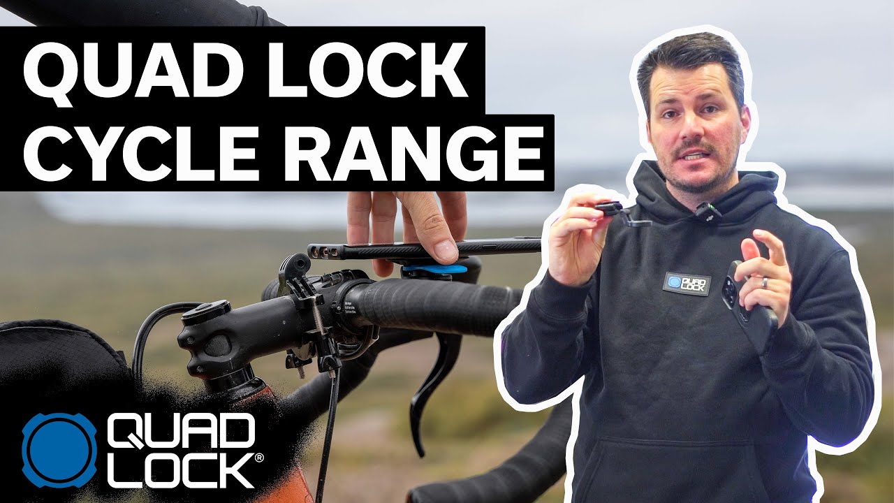 Quad Lock Fahrrad-Sortiment – Handyhalterungen, Halterungen & Zubehör